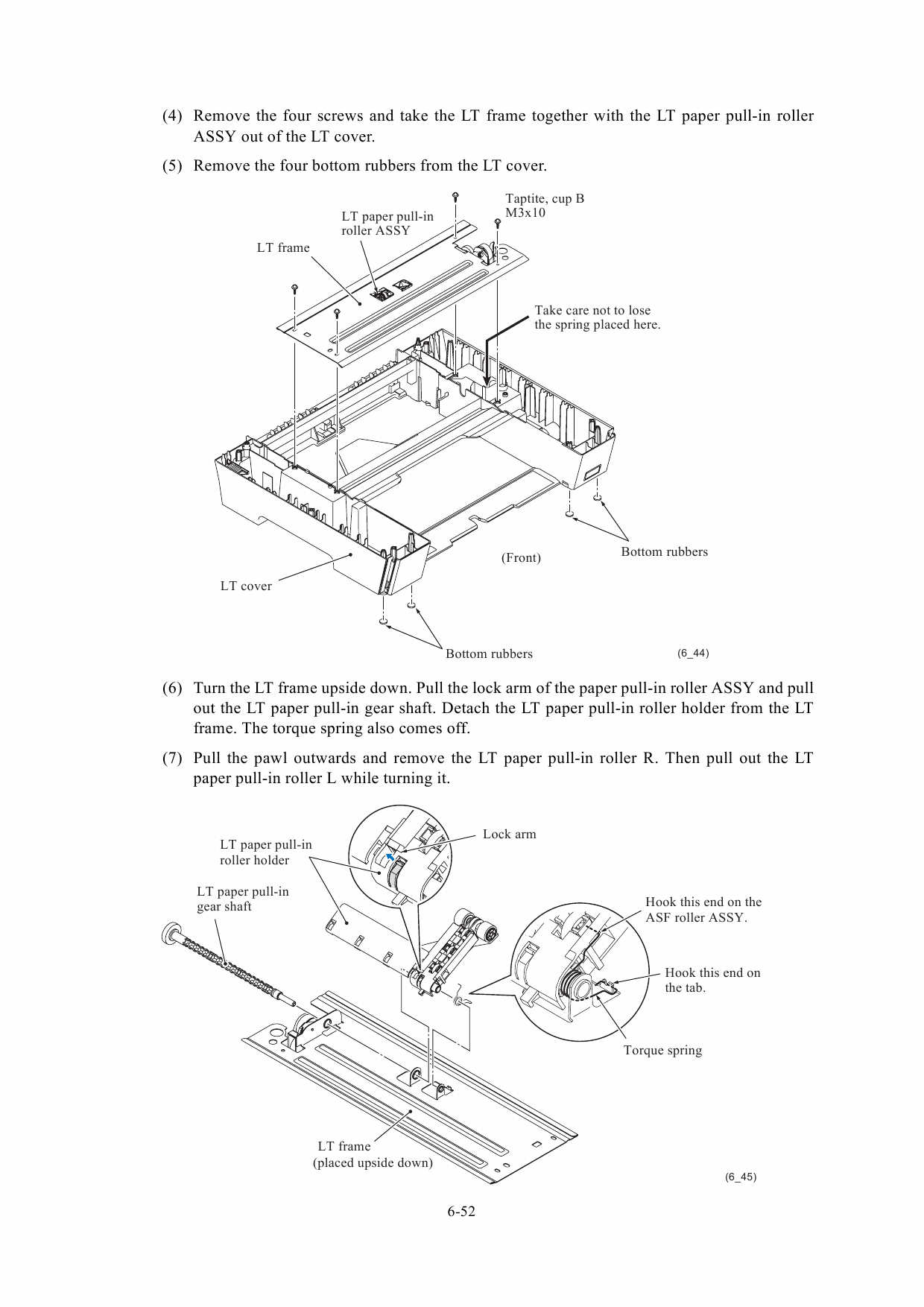 Brother Inkjet-MFC 6490CW 6890CWD Service Manual and Parts-3